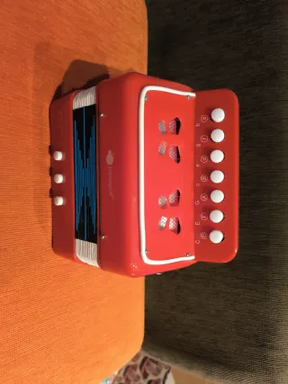 Acordeón Infantil Imaginarium Rojo