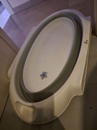 Bañera bebé plegable con patas