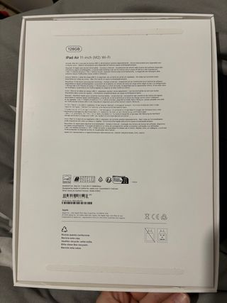 iPad Air 11 M2 Wi-Fi 128gb