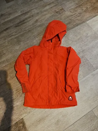 Chaqueta esquí Burton niño naranja