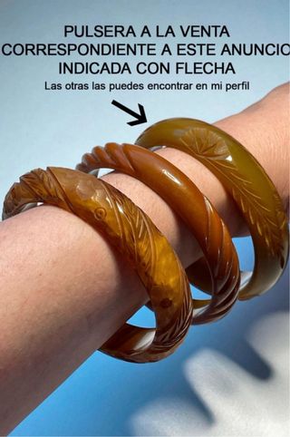 Pulsera de baquelita / Vintage bakelite bangle