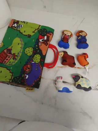 Bolso infantil Granja Animales Tela