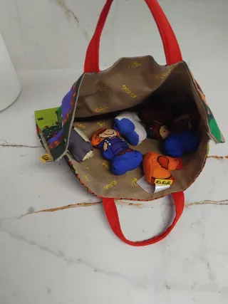 Bolso infantil Granja Animales Tela