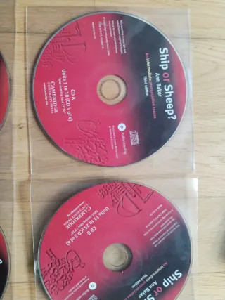 Libro inglés "Ship or Sheep?" y 4 CDs