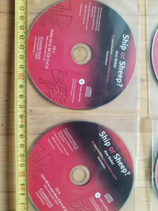 Libro inglés "Ship or Sheep?" y 4 CDs