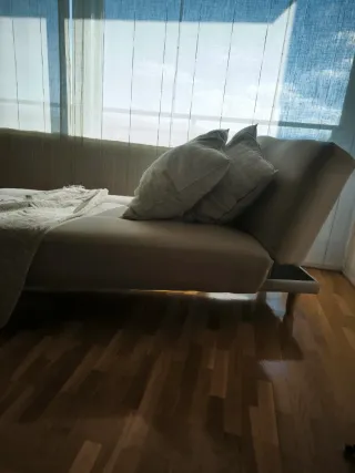 Sofá Cama Suizo Beige/Gris