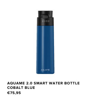 Botella inteligente Aquame con pantalla incluida