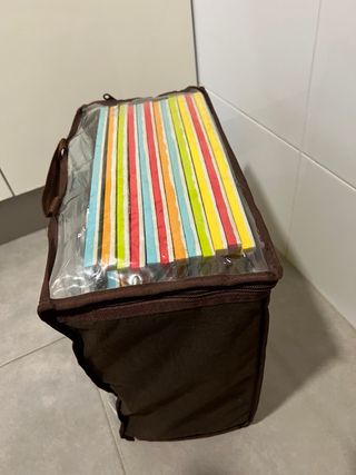 Alfombra infantil puzzle multicolor