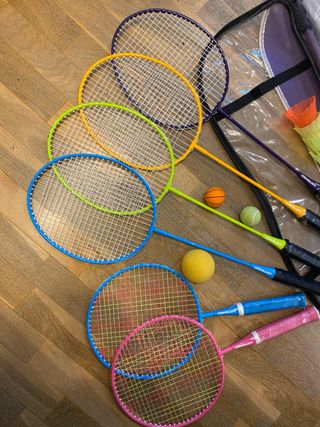 Juego Bádminton y Tenis Playa/Monte