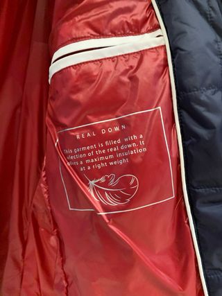 Chaqueta de plumas ( El Ganso ) azul y roja