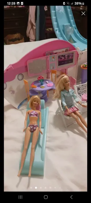 Barco Crucero Barbie con Coche y Muñecas. OFERTA.