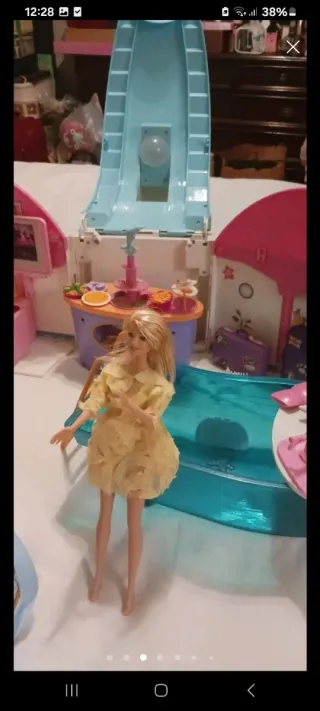 Barco Crucero Barbie con Coche y Muñecas. OFERTA.