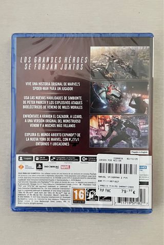 Marvel’s Spiderman 2 PS5