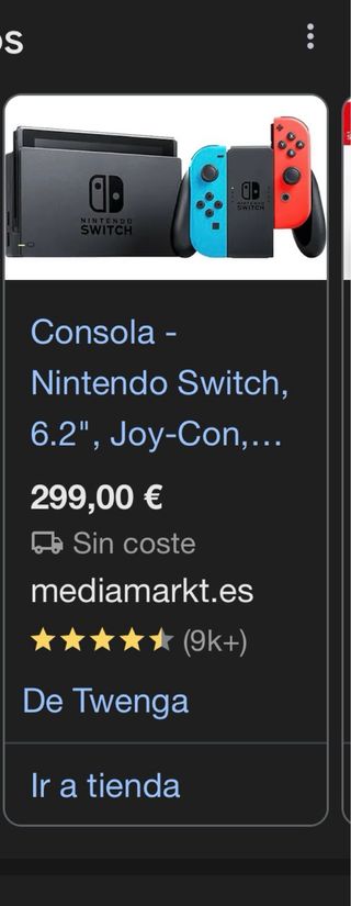 Nintendo Switch Azul y Rojo