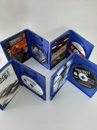 4 Juegos PlayStation 2: PES 2009, WRC, Call of Dut