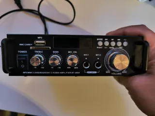 Mini Amplificador Bluetooth BT-298A