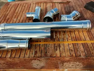 Canna fumaria acciaio inox