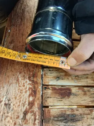 Canna fumaria acciaio inox