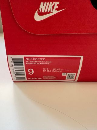 Nike Cortez Marrones Talla 42.5