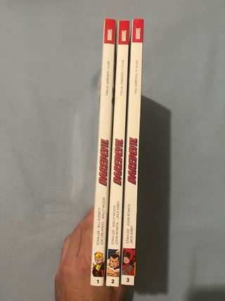 Biblioteca marvel daredevil 1, 2 y 3