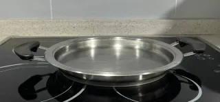 Batería Cocina AMC Acero Inoxidable  NO inducción.