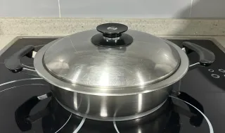 Batería Cocina AMC Acero Inoxidable  NO inducción.