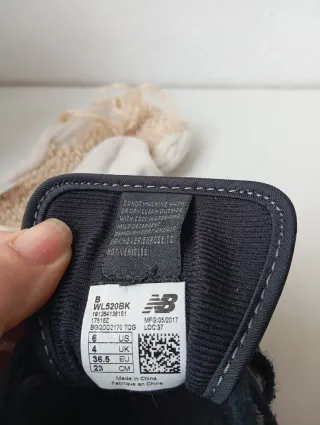 Tênis New Balance 36.5 Preto/Cinza