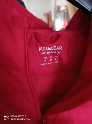Trapuntino Pull&Bear rosso taglia XS