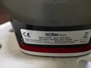 Plancha de vapor Solac