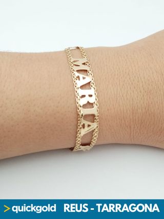 035-05-00844 PULSERA ORO 18K MARIA