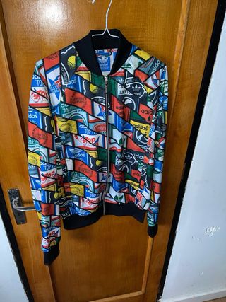 Chaqueta Adidas Original Multicolor