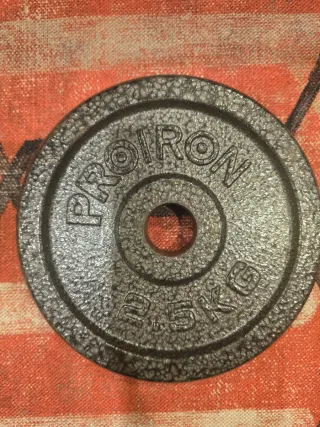 X2Disco de pesa Proiron 2.5kg