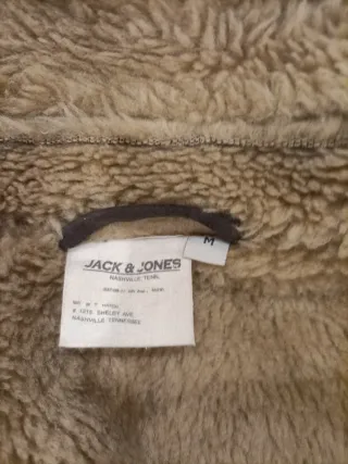 Chaqueta Vintage Jack & Jones Marrón/Beige
