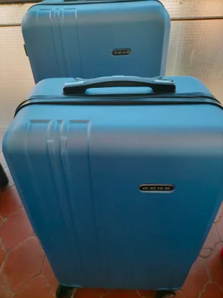 Juego de 2 maletas ideales para grandes viajes