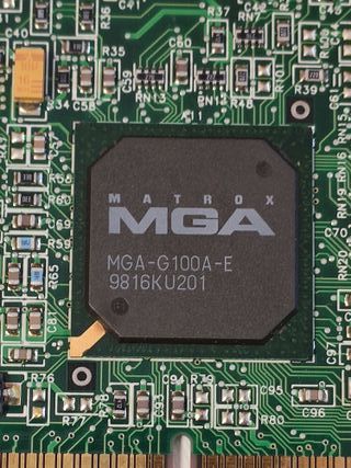 Matrox G100 8MB AGP Tarjeta Gráfica