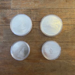 Monedas de Plata Montreal 1976