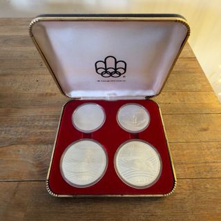 Monedas de Plata Montreal 1976