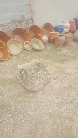 Tinajas, cántaros, lebrillos y orzas de barro