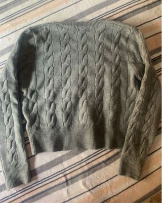 Jersey Polo Ralph Lauren Gris Trenzado