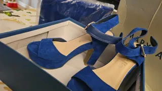 Zapatos Marypaz tacón ancho T.39