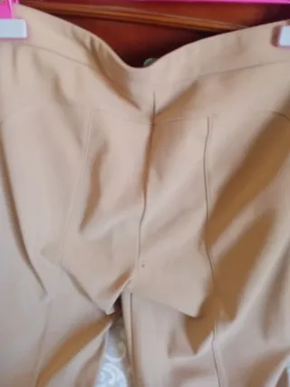 Pantalón Benetton Talla XS Beige