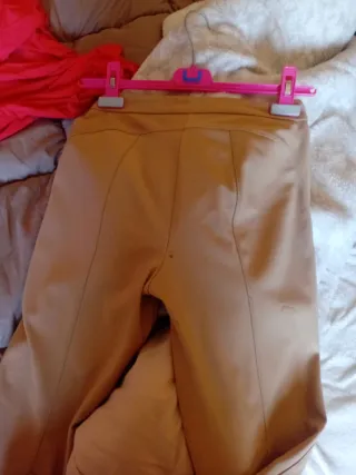 Pantalón Benetton Talla XS Beige