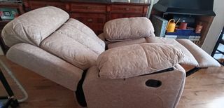 BUTACA RELAX BEIGE MOD. MADRID