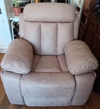 BUTACA RELAX BEIGE MOD. MADRID