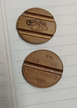 Gettone Telefonico Vintage