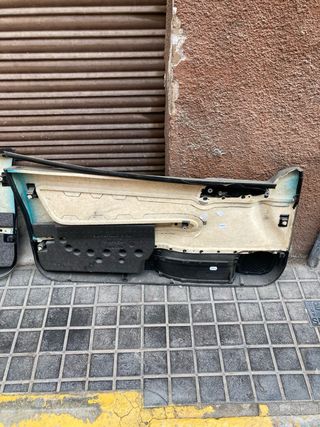 Paneles Puerta Coche Negro