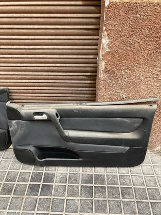 Paneles Puerta Coche Negro