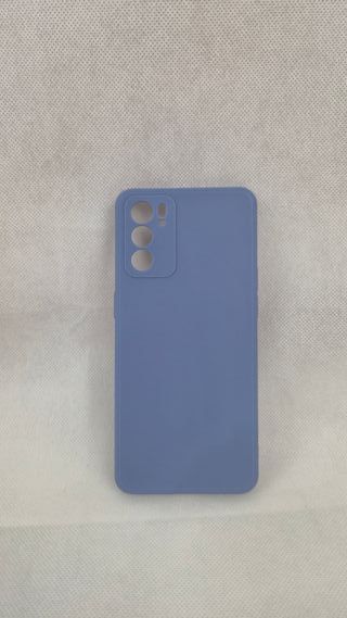 Funda Oppo Reno6 5G TPU Suave Lavanda Gris