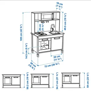 Cocina de madera IKEA