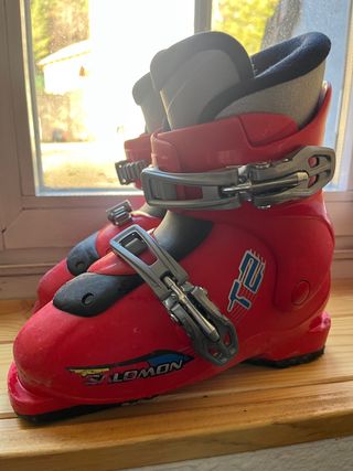 Botas de esquí Salomon T12 Niños. 19